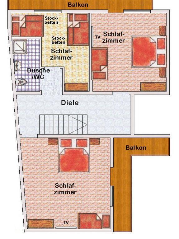 Ferienhaus Marian نيوستيف ام ستوبيتا الغرفة الصورة
