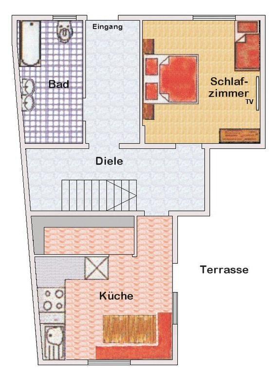 Ferienhaus Marian نيوستيف ام ستوبيتا الغرفة الصورة
